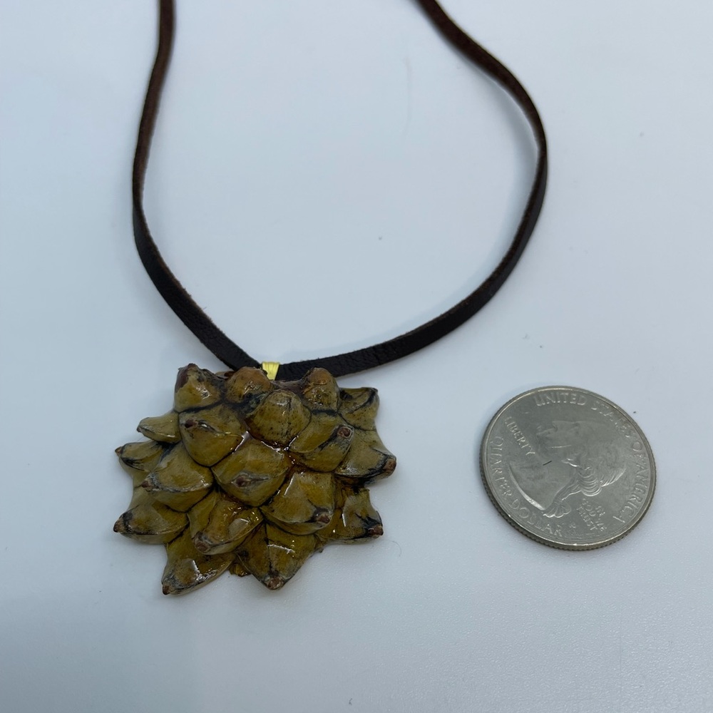 Pinecone Necklace - Picture 4 of 6